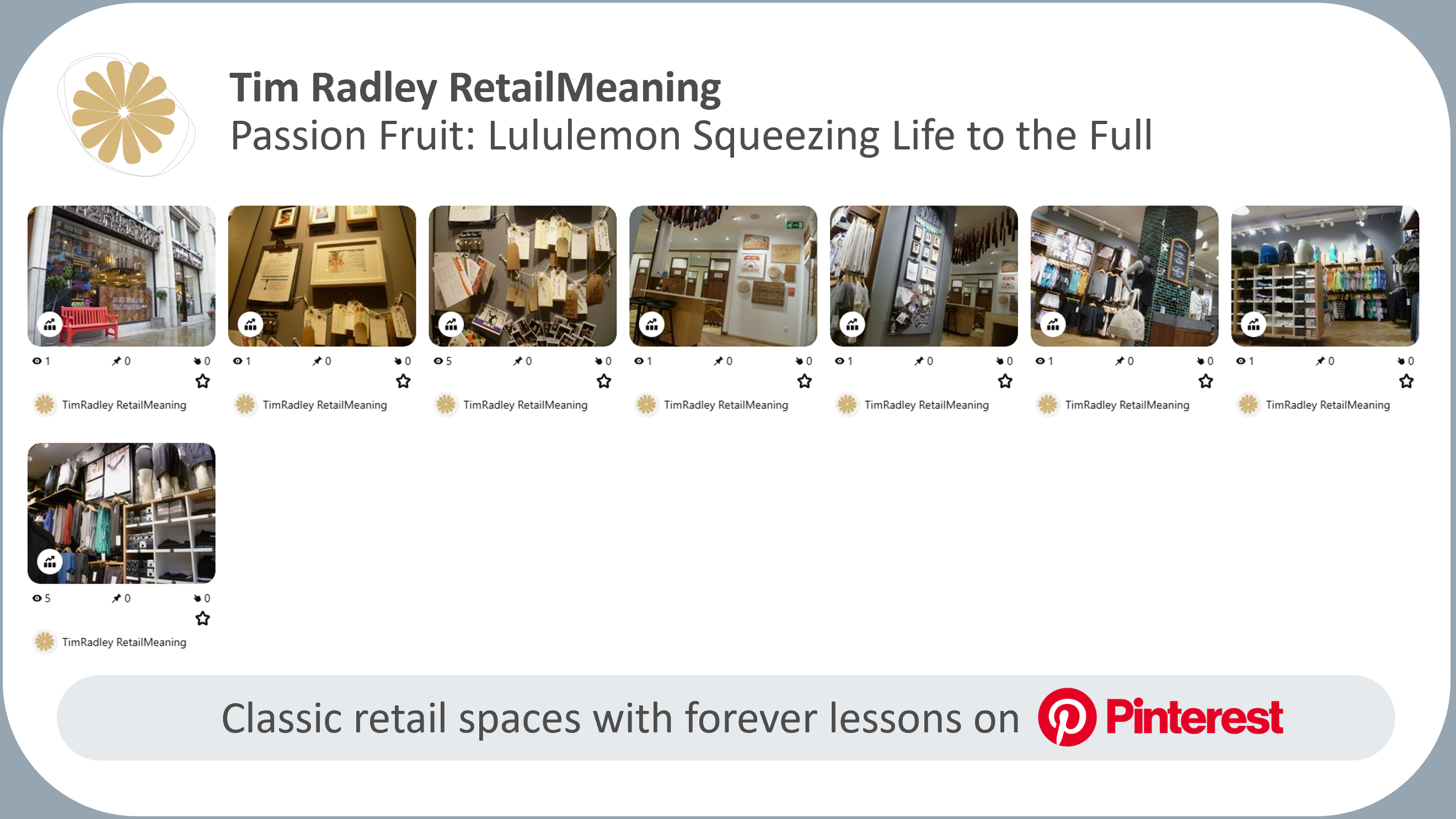 Lululemon Squeezing Life to the Full: Pinterest Gallery