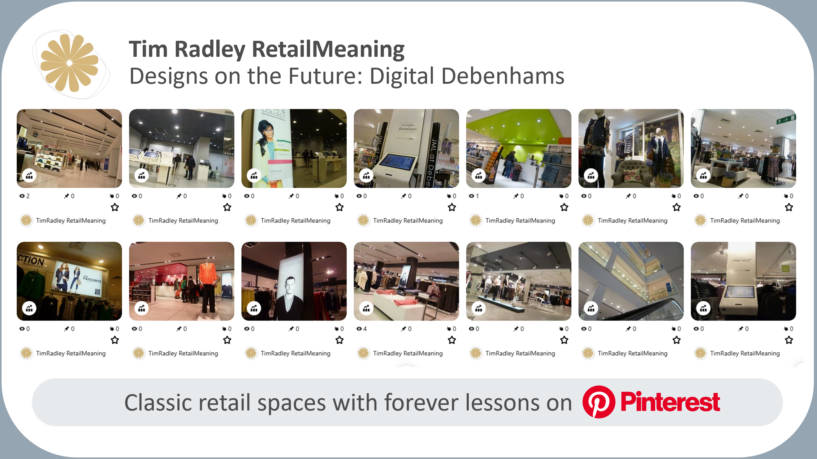 Designs on the Future: Digital Debenhams Pinterest Gallery