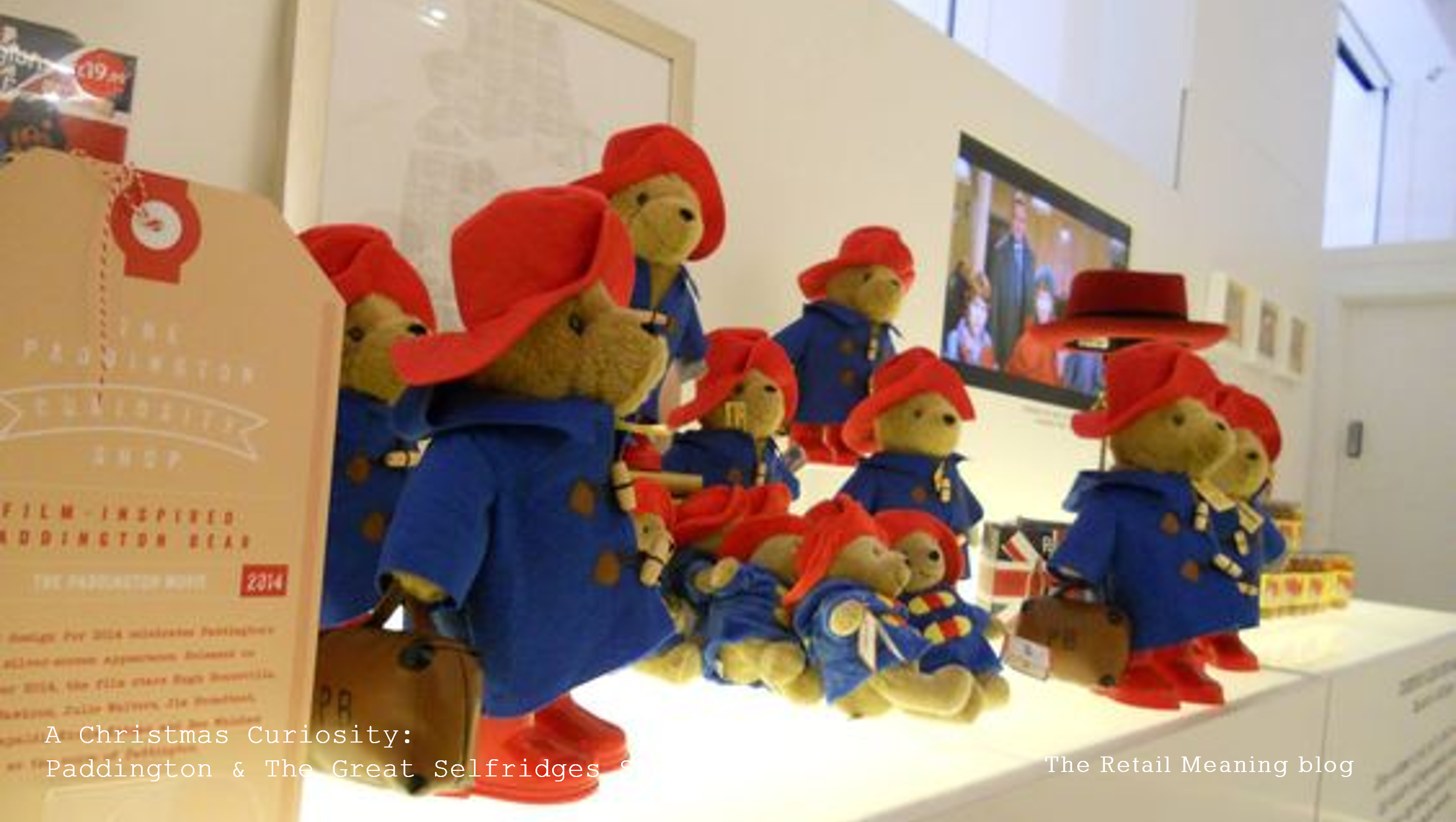 A Christmas Curiosity: Paddington & The Great Selfridges Shop