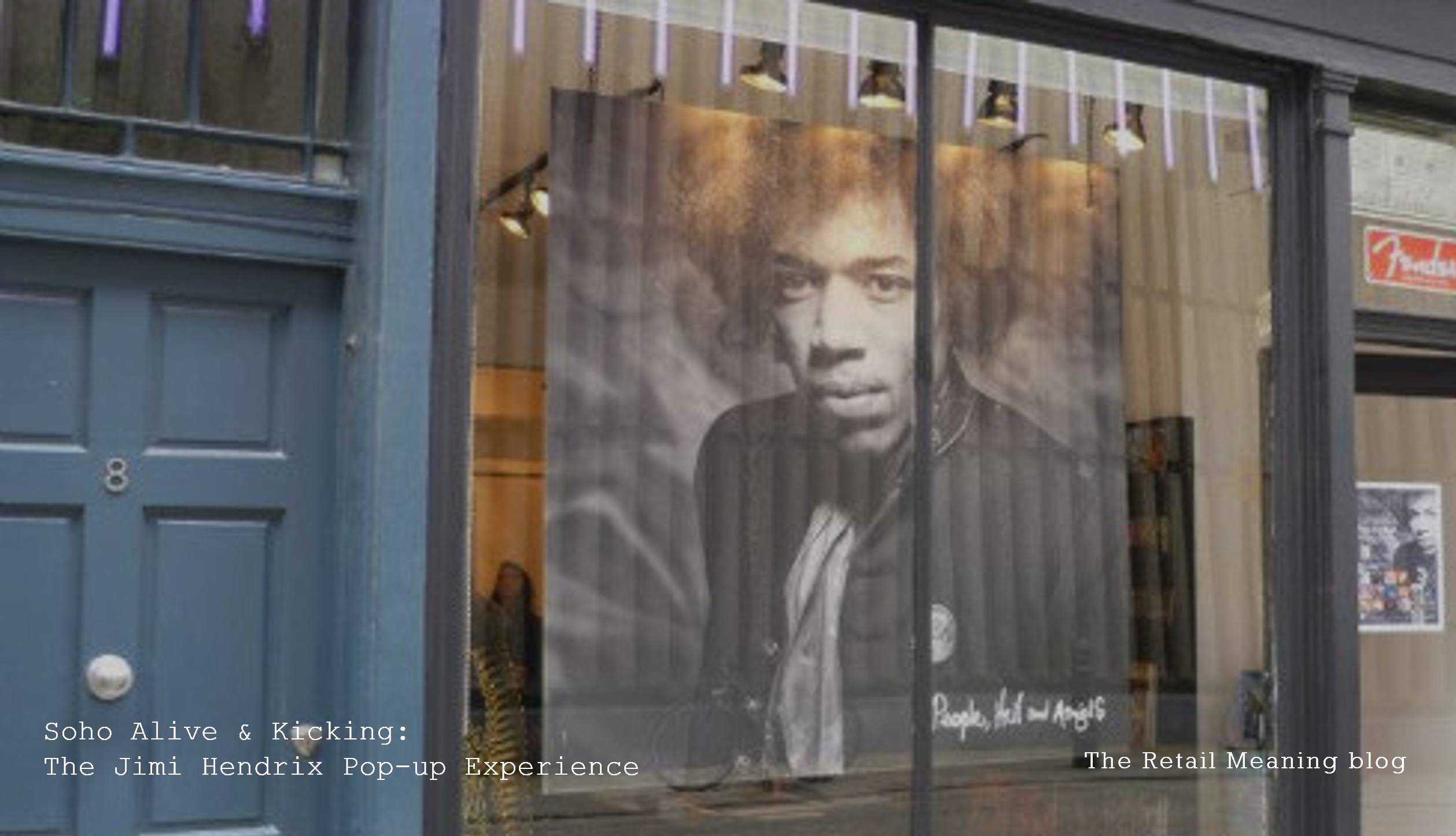 Soho Alive & Kicking: The Jimi Hendrix Pop-up Experience