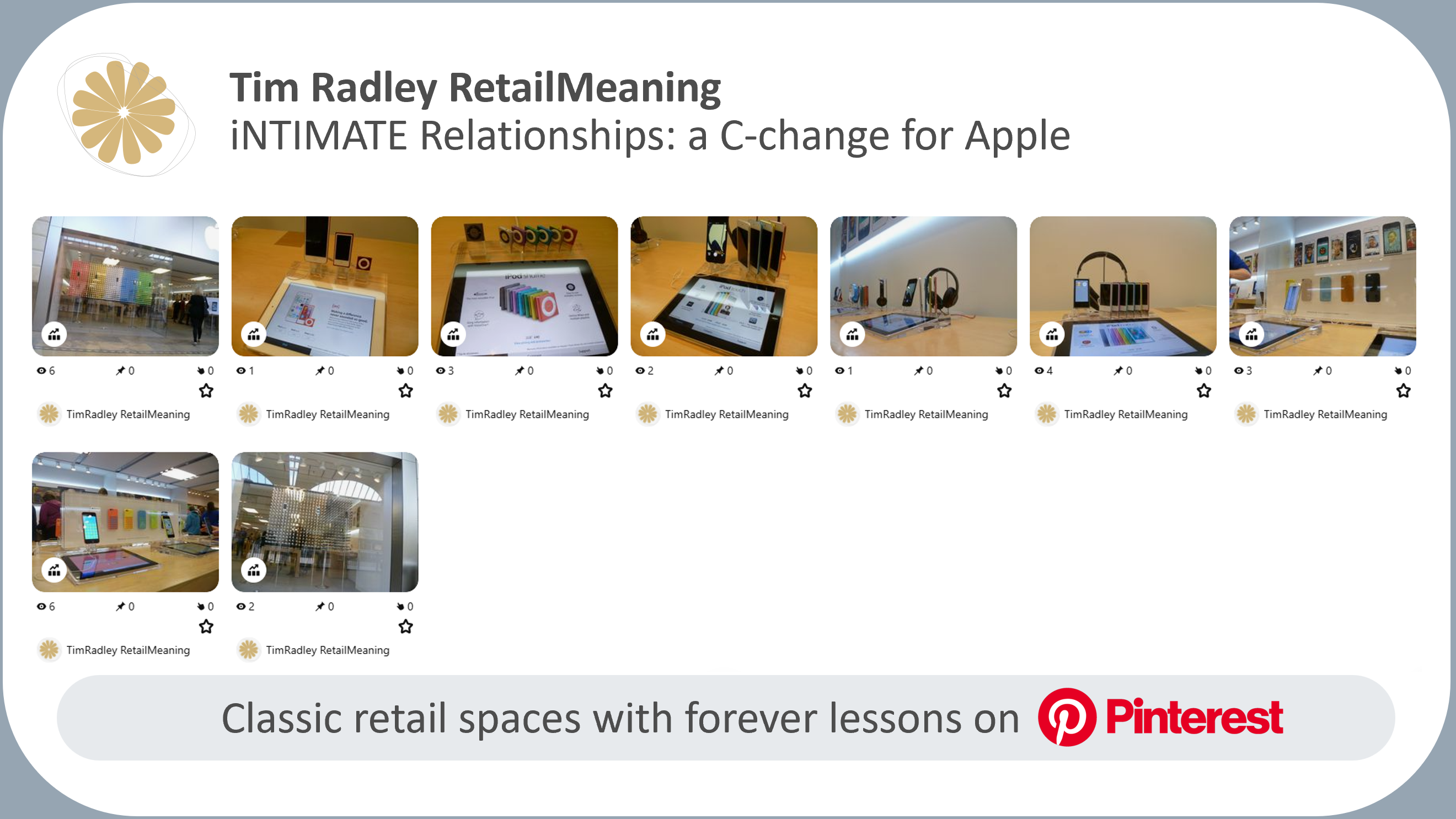 iNTIMATE Relationships: a C-change for Apple