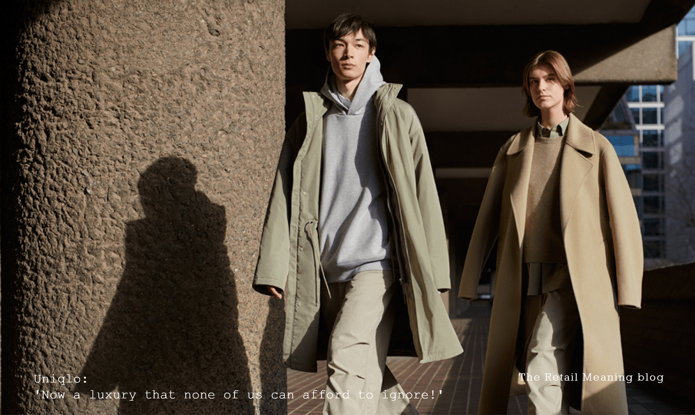 Uniqlo: ‘Now a luxury that none of us can afford to ignore!’